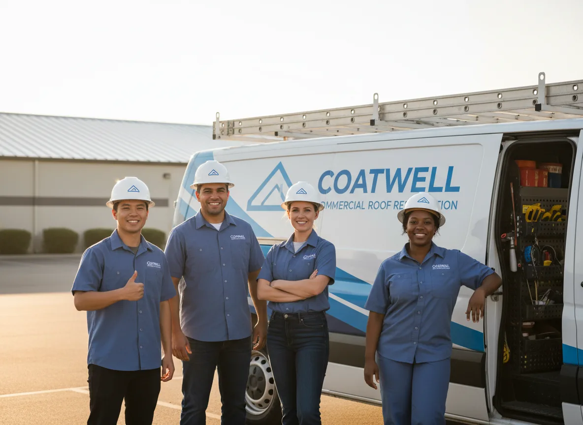 Commercial roof coating company in Cherryville, NC